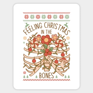 Feeling Christmas In the Bones Sticker